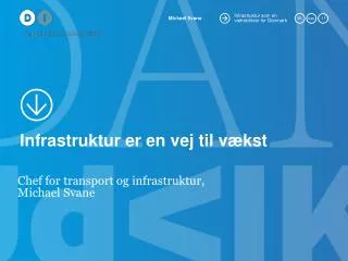 infrastruktur er en vej til v kst