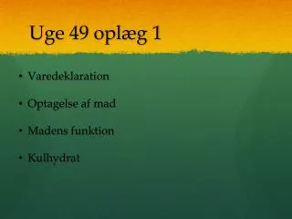 uge 49 opl g 1
