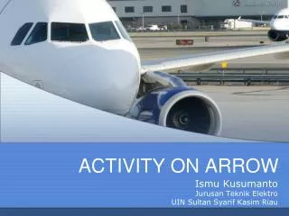 activity on arrow