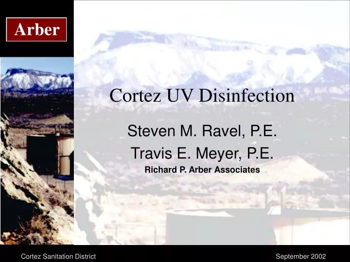 cortez uv disinfection