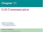 Exploring Cell Communication Mechanisms at the Cellular Level - slide 1