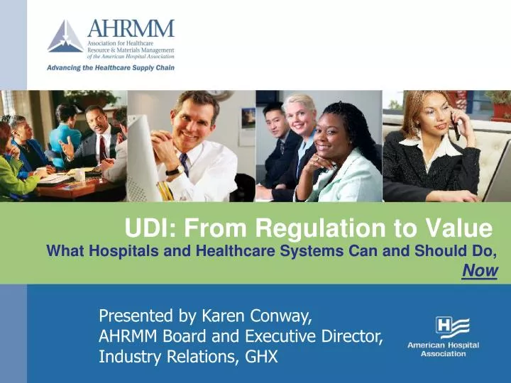udi from regulation to value