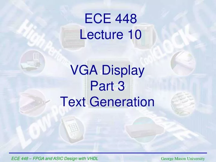 vga display part 3 text generation
