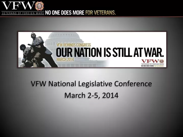 vfw national legislative conference march 2 5 2014