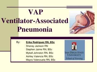 VAP Ventilator-Associated Pneumonia