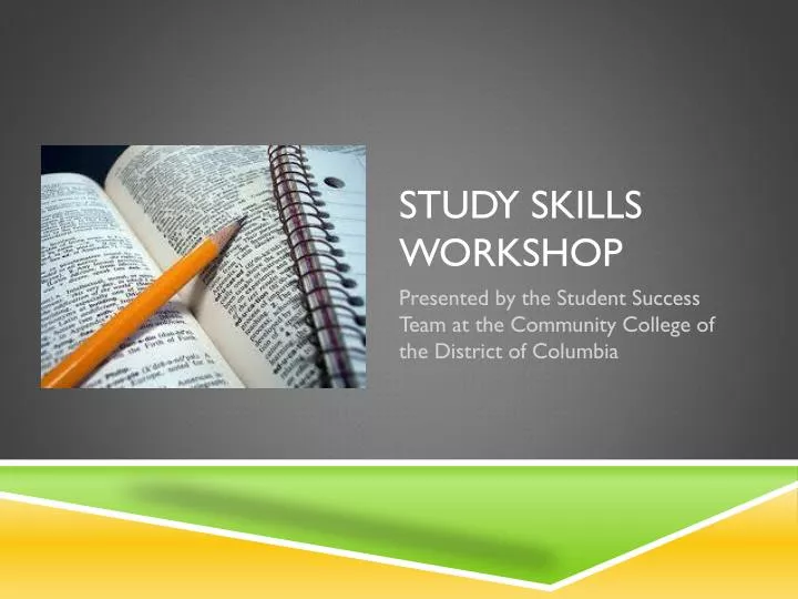 study skills workshop
