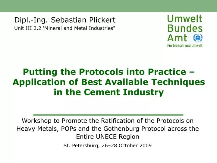 putting the protocols into practice application of best available techniques in the cement industry