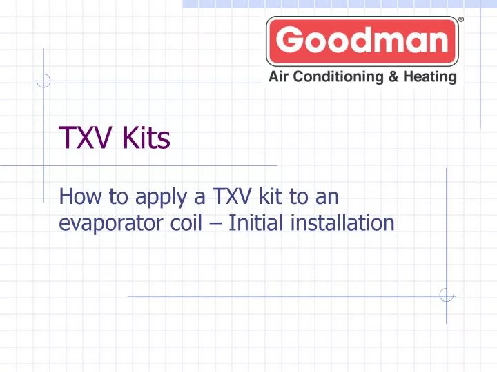 txv kits