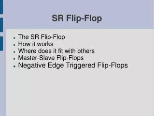 SR Flip-Flop