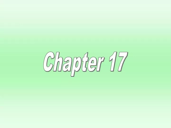 chapter seventeen