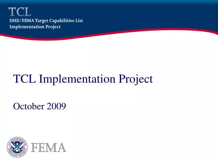 tcl implementation project october 2009