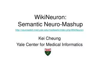WikiNeuron: Semantic Neuro-Mashup