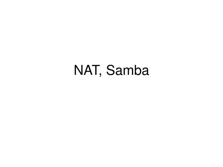 nat samba