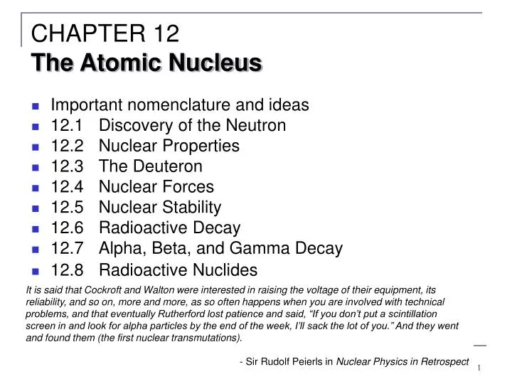 chapter 12 the atomic nucleus
