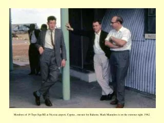 Dave Kelly with 3.5 inch `Tavistock' theodoli1e at Manama, Bahrein. 1962.