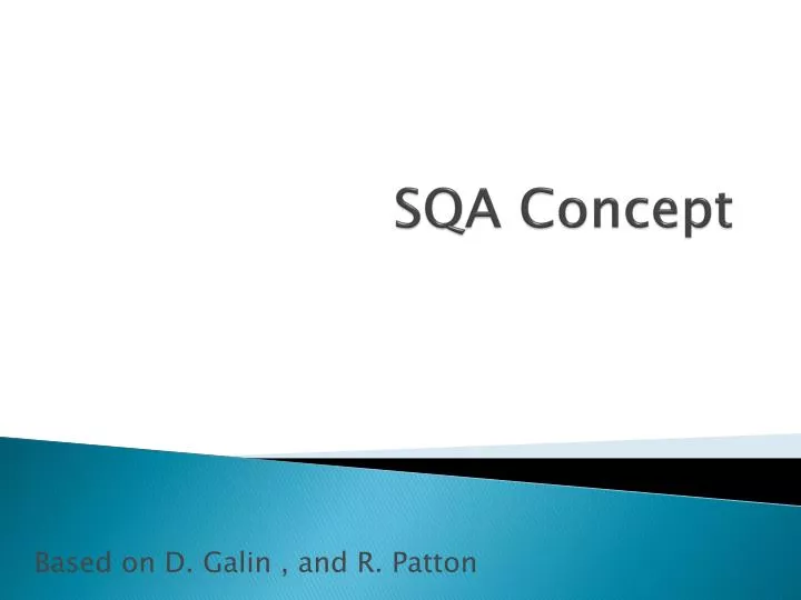 sqa concept