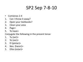 SP2 Sep 7-8-10