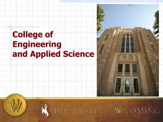 College of Engineering and Applied Science