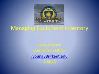 Managing Equipment Inventory
