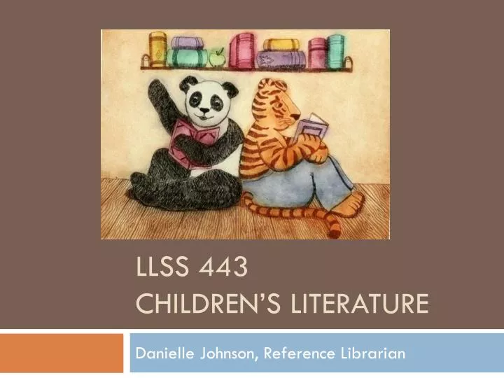 llss 443 children s literature