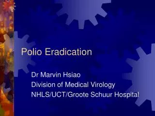 Polio Eradication