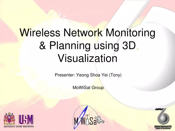 wireless network monitoring planning using 3d visualization
