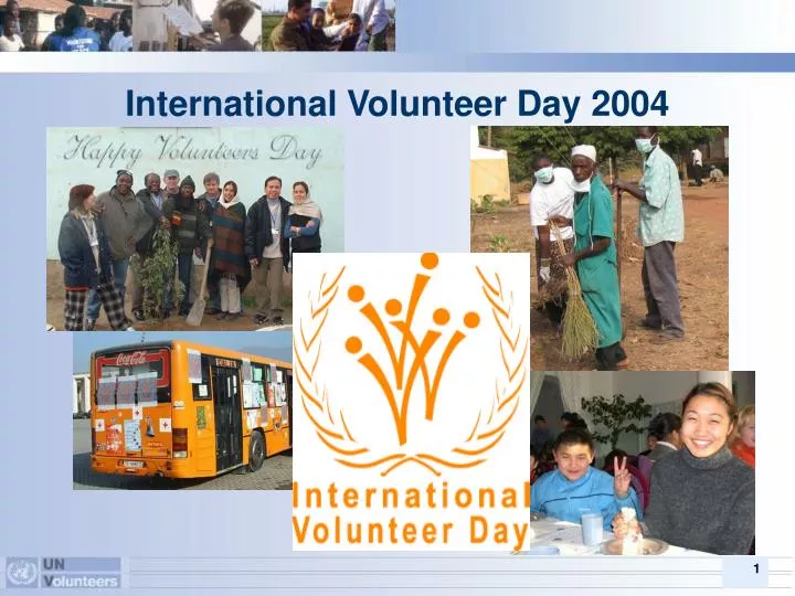 international volunteer day 2004