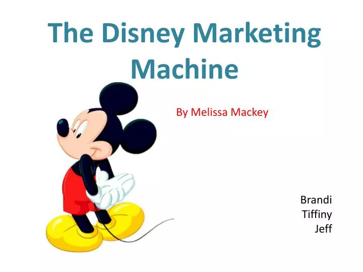 the disney marketing machine