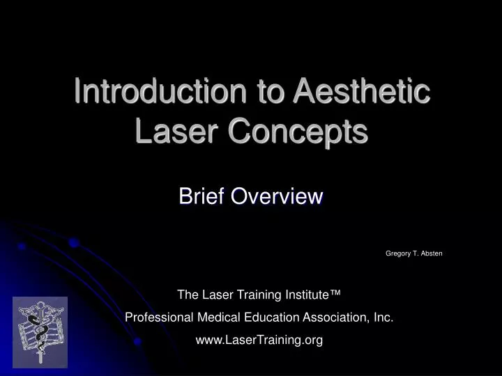 introduction to aesthetic laser concepts