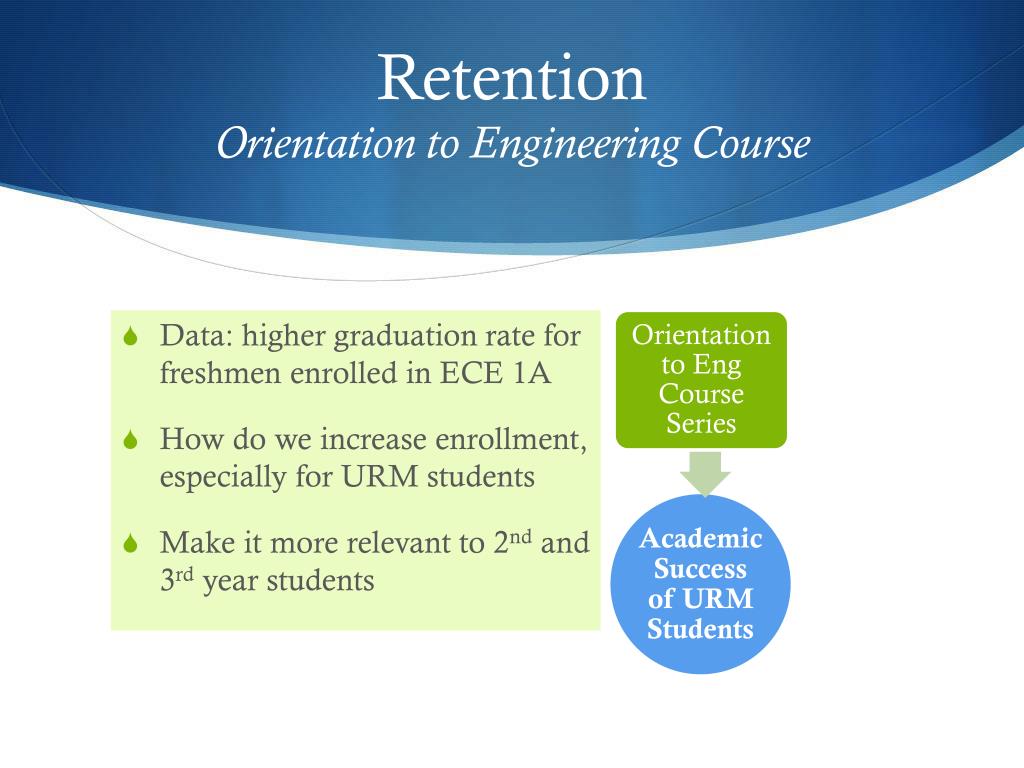 PPT - Retention Orientation to Engineering Course PowerPoint ...