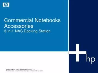 Commercial Notebooks Accessories 3-in-1 NAS Docking Station