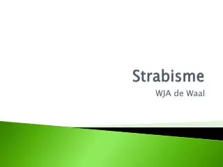 strabisme