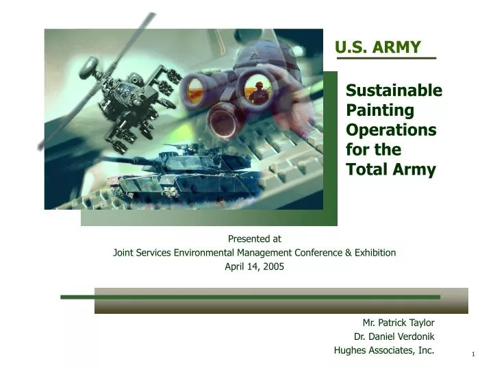 sustainable painting operations for the total army