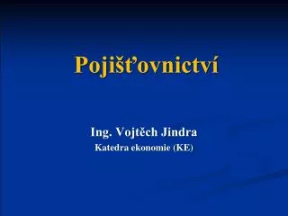 poji ovnictv