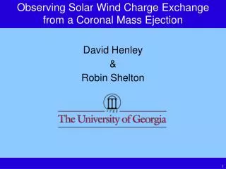 Observing Solar Wind Charge Exchange from a Coronal Mass Ejection