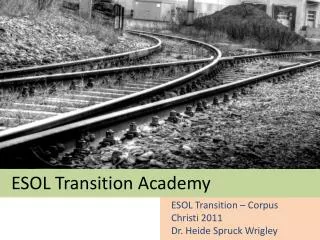 ESOL Transition Academy