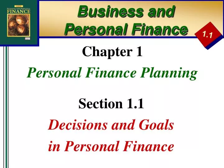 business and personal finance