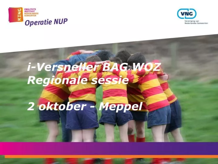 i versneller bag woz regionale sessie 2 oktober meppel