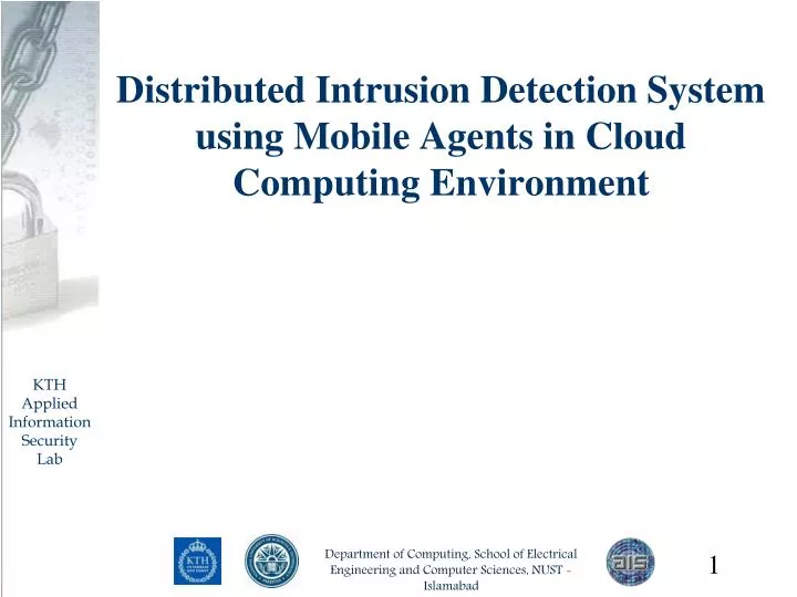 distributed intrusion detection system using mobile agents in cloud computing environment