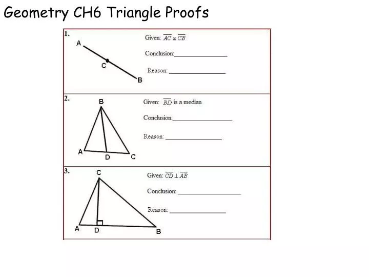 geometry ch6 triangle proofs