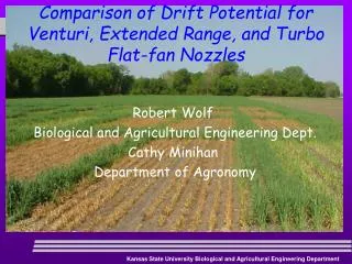 Comparison of Drift Potential for Venturi, Extended Range, and Turbo Flat-fan Nozzles