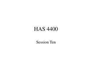 has 4400