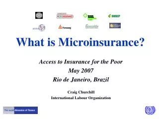 What is Microinsurance?