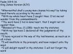 Psalm 119:9-16 King James Version (KJV)