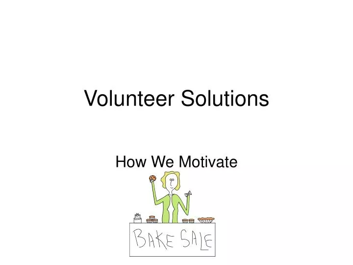 volunteer solutions