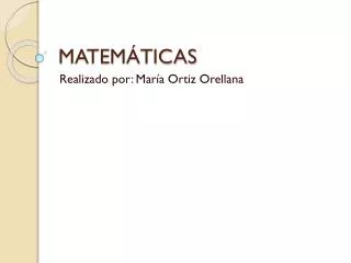 matem ticas