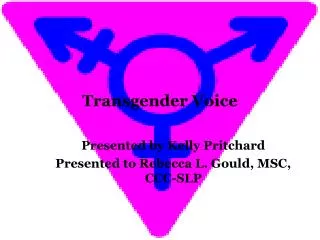 Transgender Voice