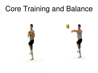 Core Training and Balance