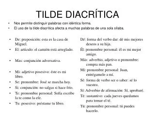 tilde diacr tica