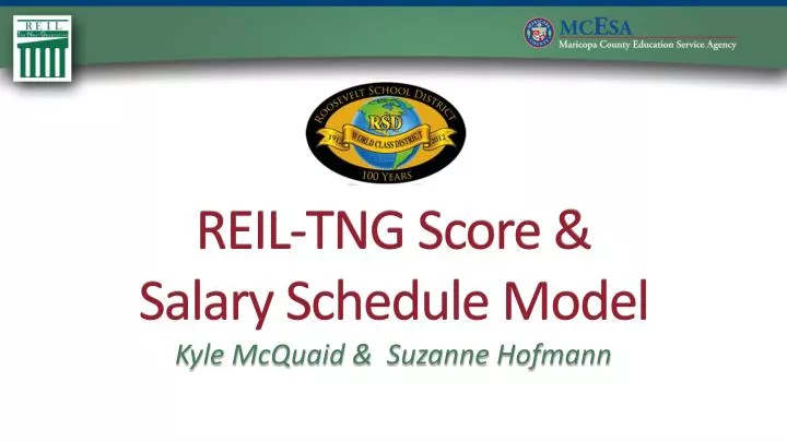 reil tng score salary schedule model